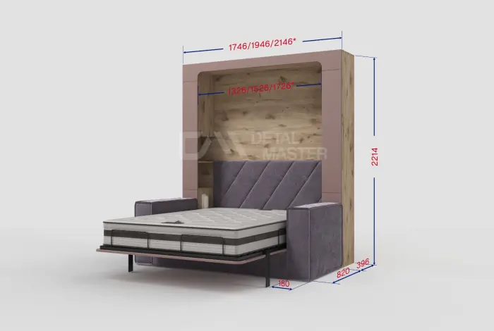 Шкаф-кровать трансформер "Premium Nova Comfort" Balance 2.0